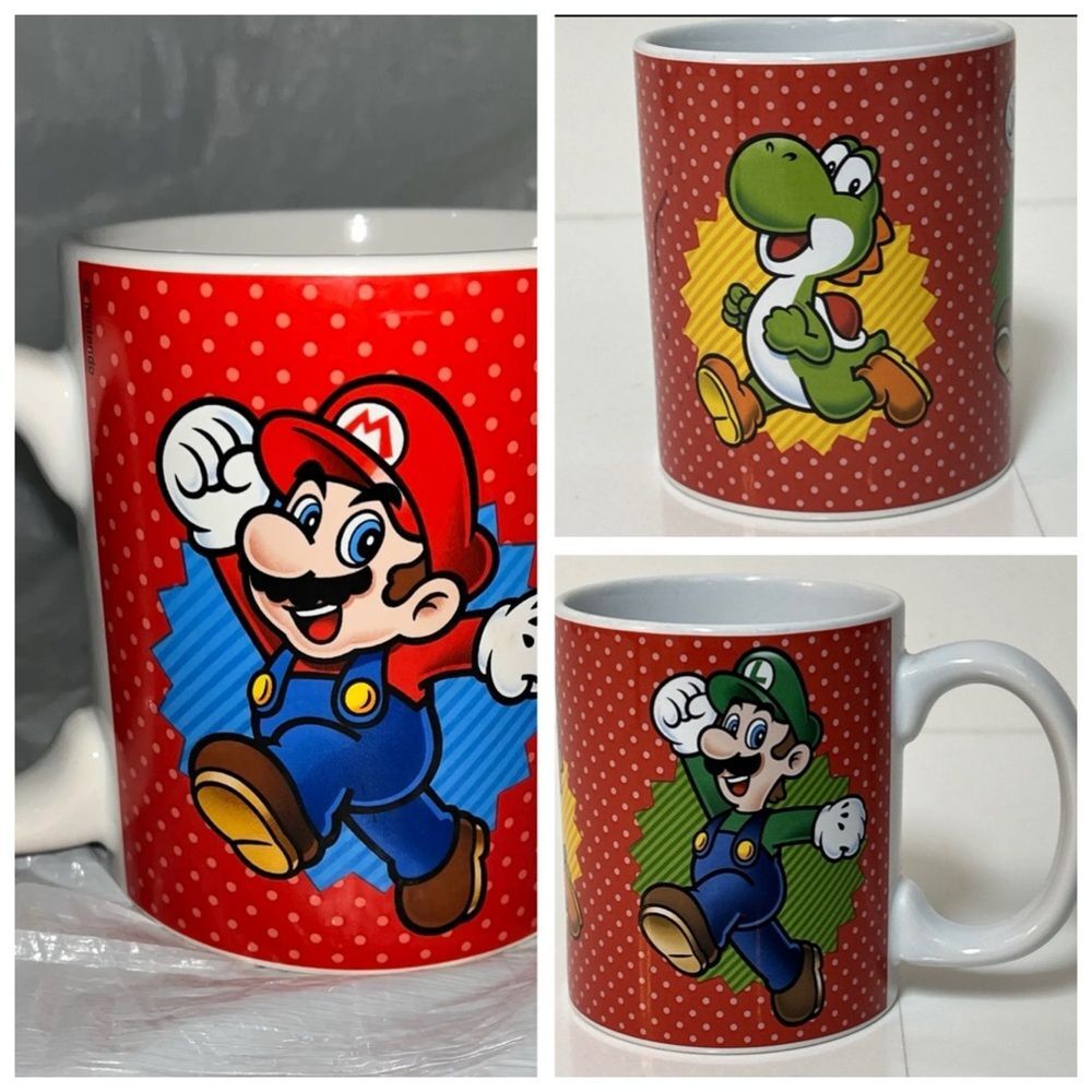 Nintendo Red Mario Ceramic Mug